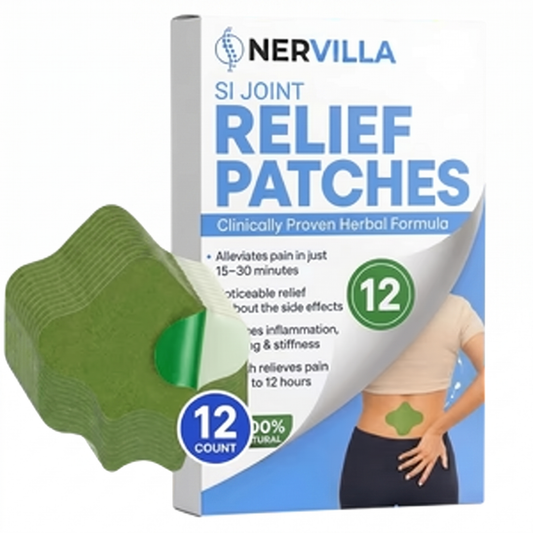 12x SI Joint Pain Relief Patches
